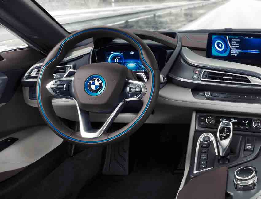 BMW i8 Hybrid Coupe Interior Trim