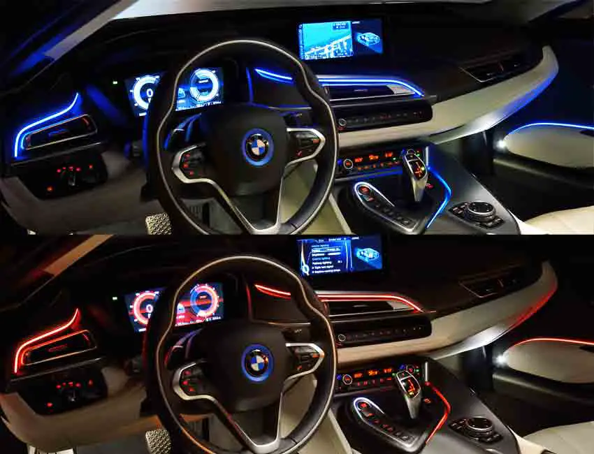 BMW i8 Interior Ambient Lighting