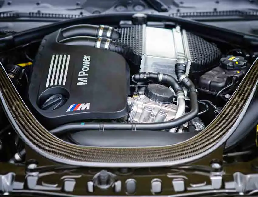 BMW M4 Coupe S55 Engine