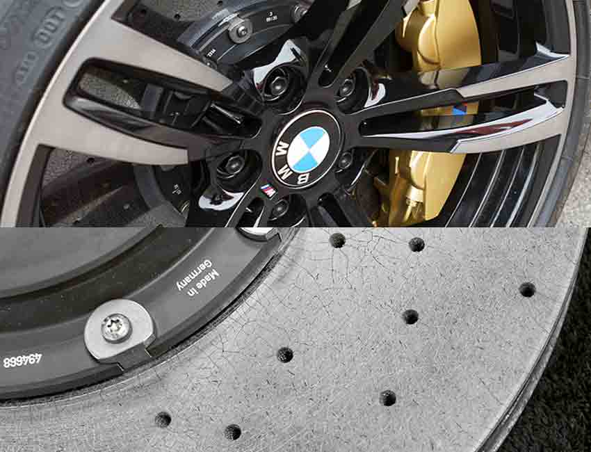 BMW M5 M Carbon Ceramic Brake Disc Hub Info