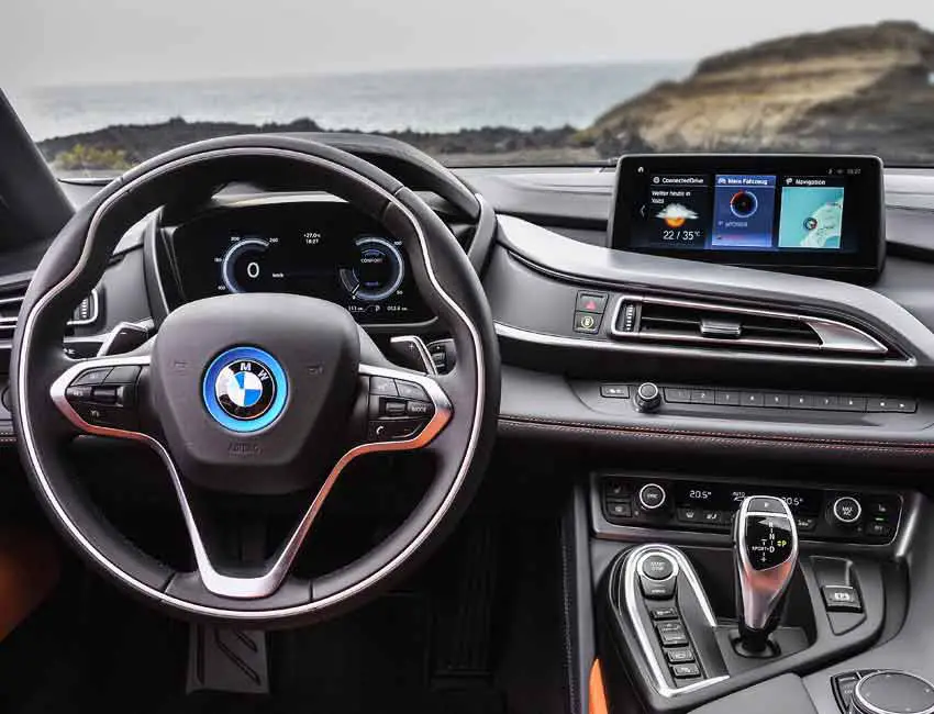 BMW i8 Performance and Technology Navigation