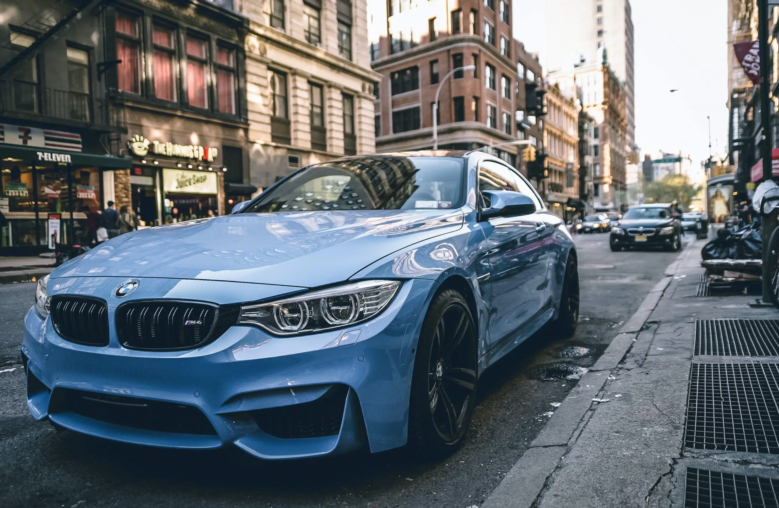 bmw m4 in town