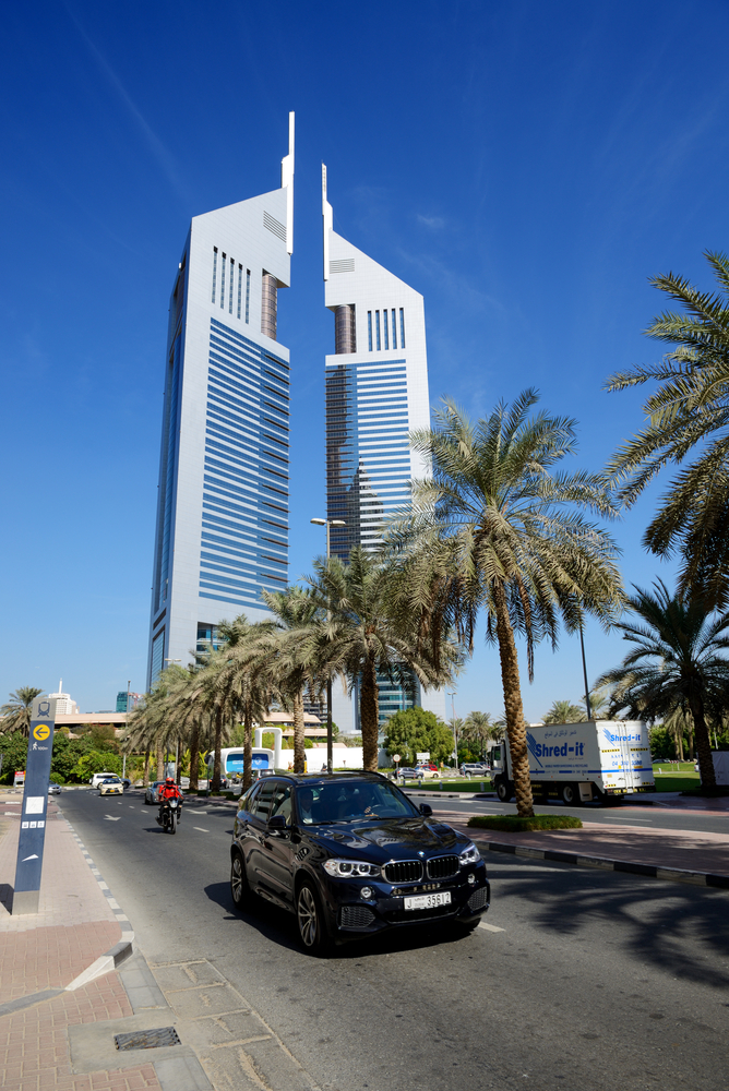 DUBAI, UAE BMW X5 SUV